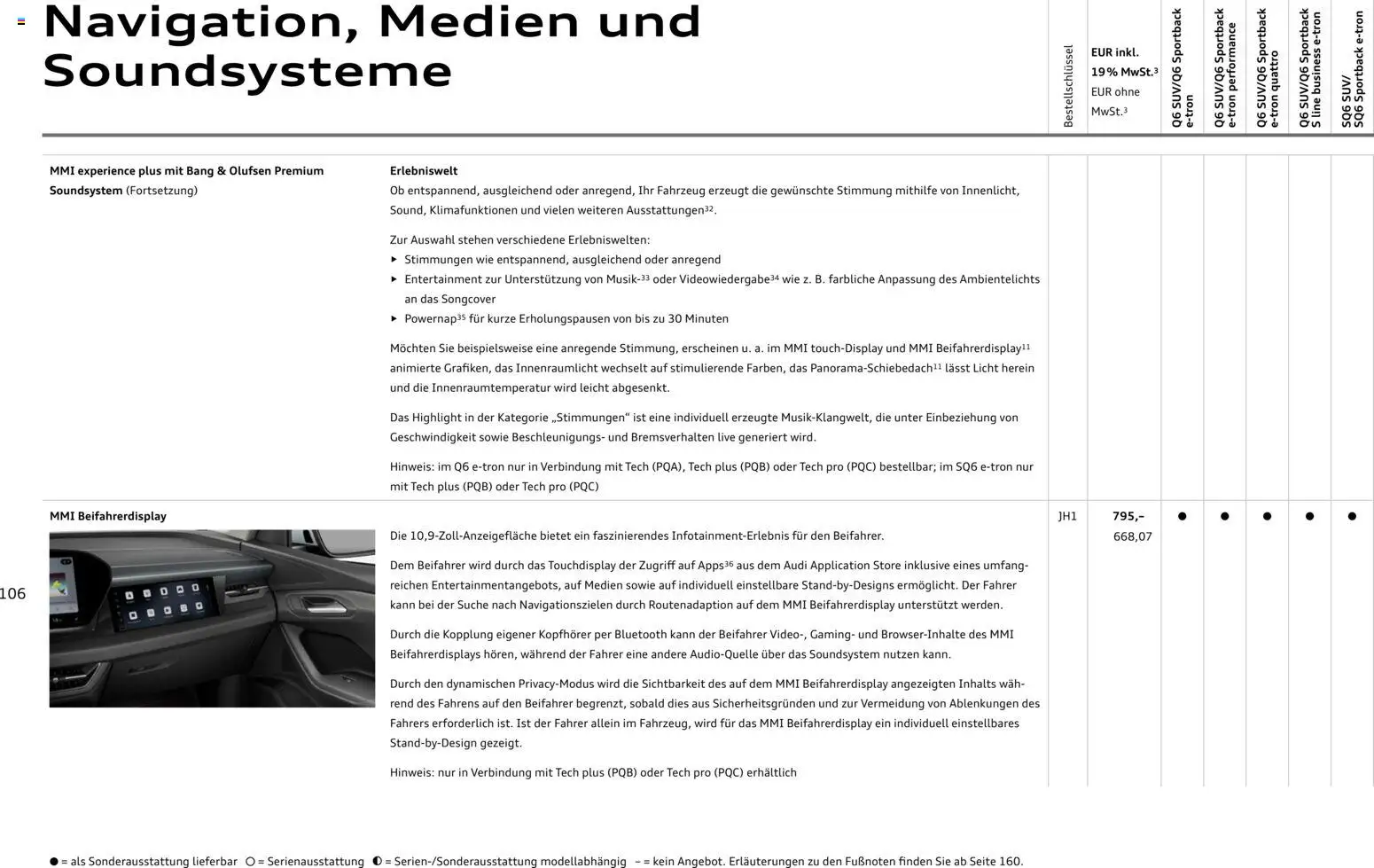 Audi Prospekt 	 – gültig ab 28.10.2025 | Seite: 106 | Produkte: Smartphones, Telefon, Smartphone, Video