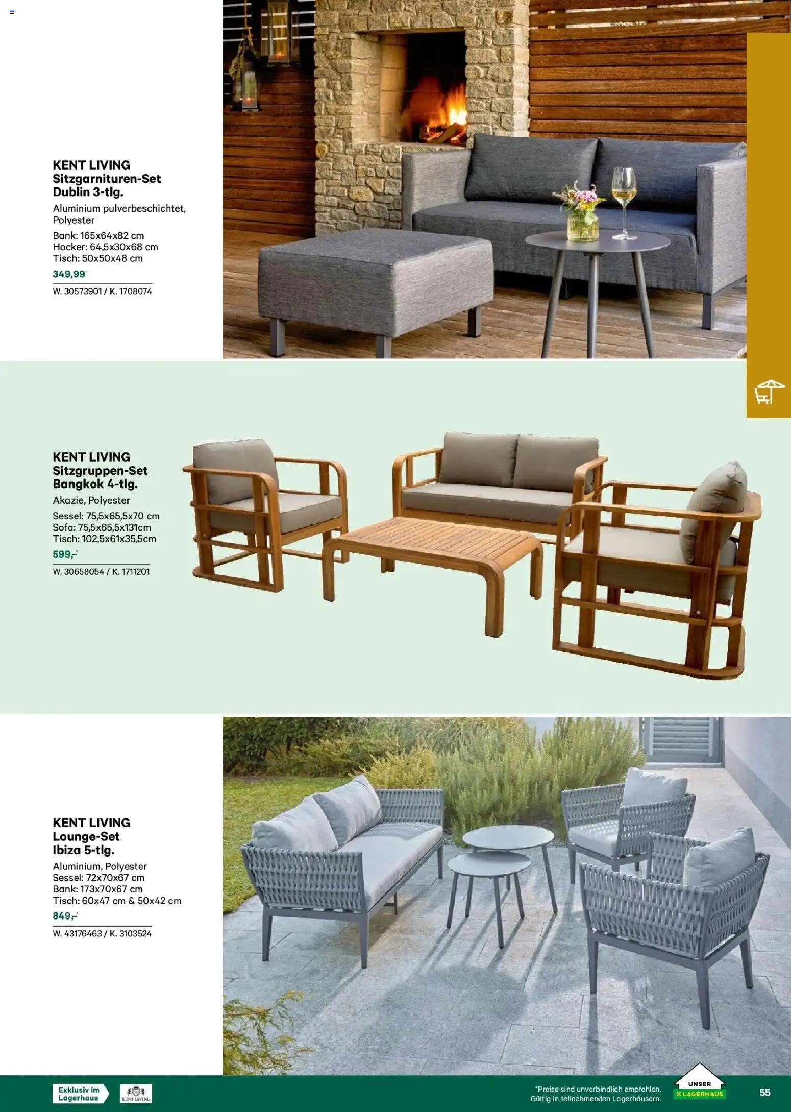 Lagerhaus - Lagerhaus - Garten & Freizeit Katalog 2026 gültig ab 01.03.2026 | Seite: 55