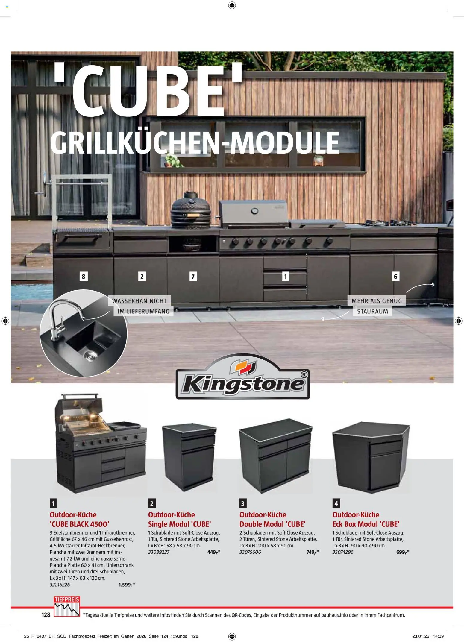 Bauhaus Freizeit im Garten gültig ab 01.05.2026 | Seite: 128 | Produkte: Box