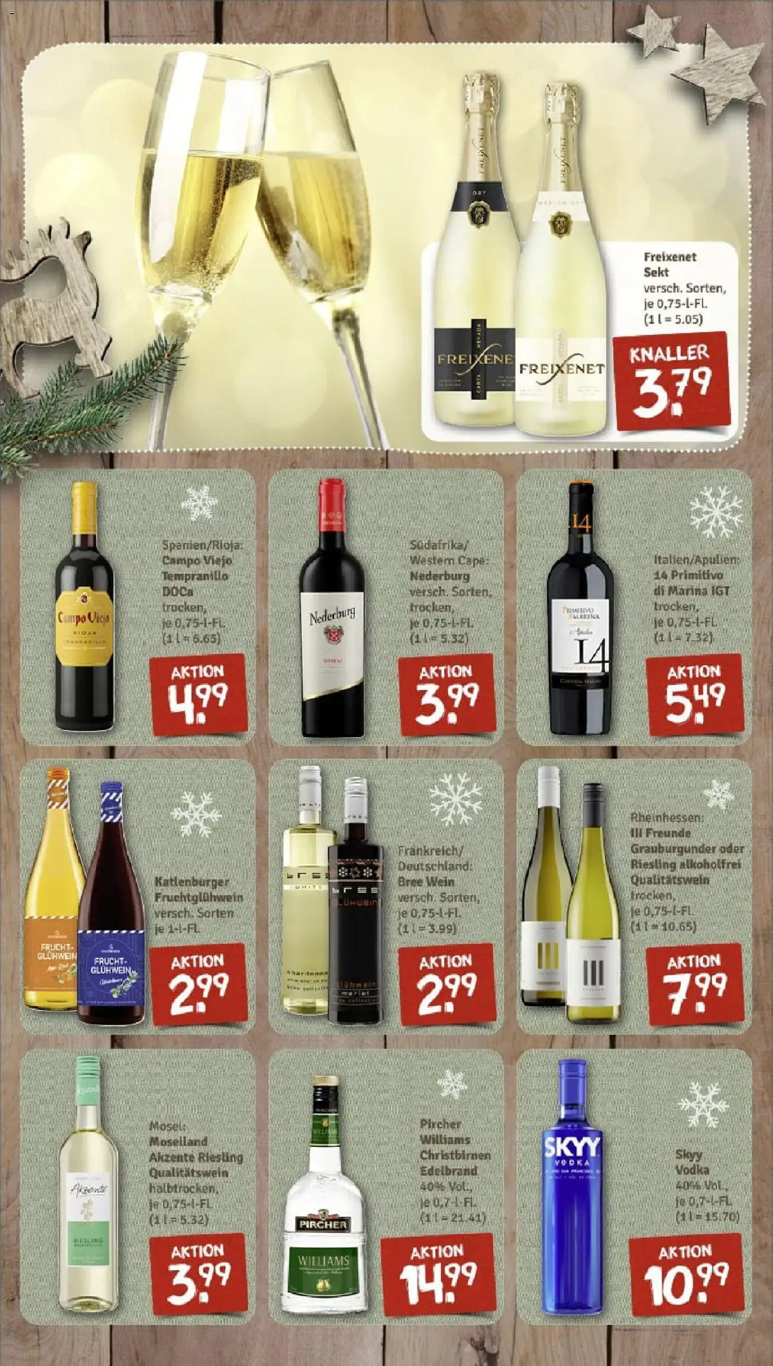 Rewe prospekt Emmerthal	 – gültig ab 23.11.2025 | Seite: 10 | Produkte: Freixenet, Sekt, Wein, Vodka