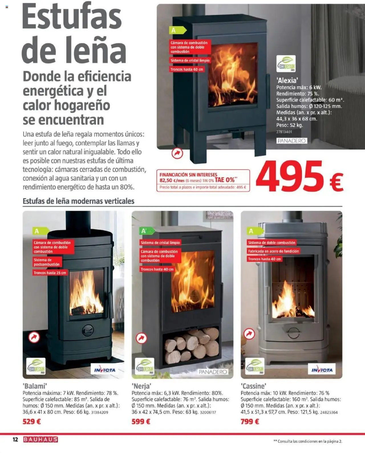 Bauhaus - Calefacción │ válido desde el 16.09.2025 | Página: 12 | Productos: Cámara, Peso