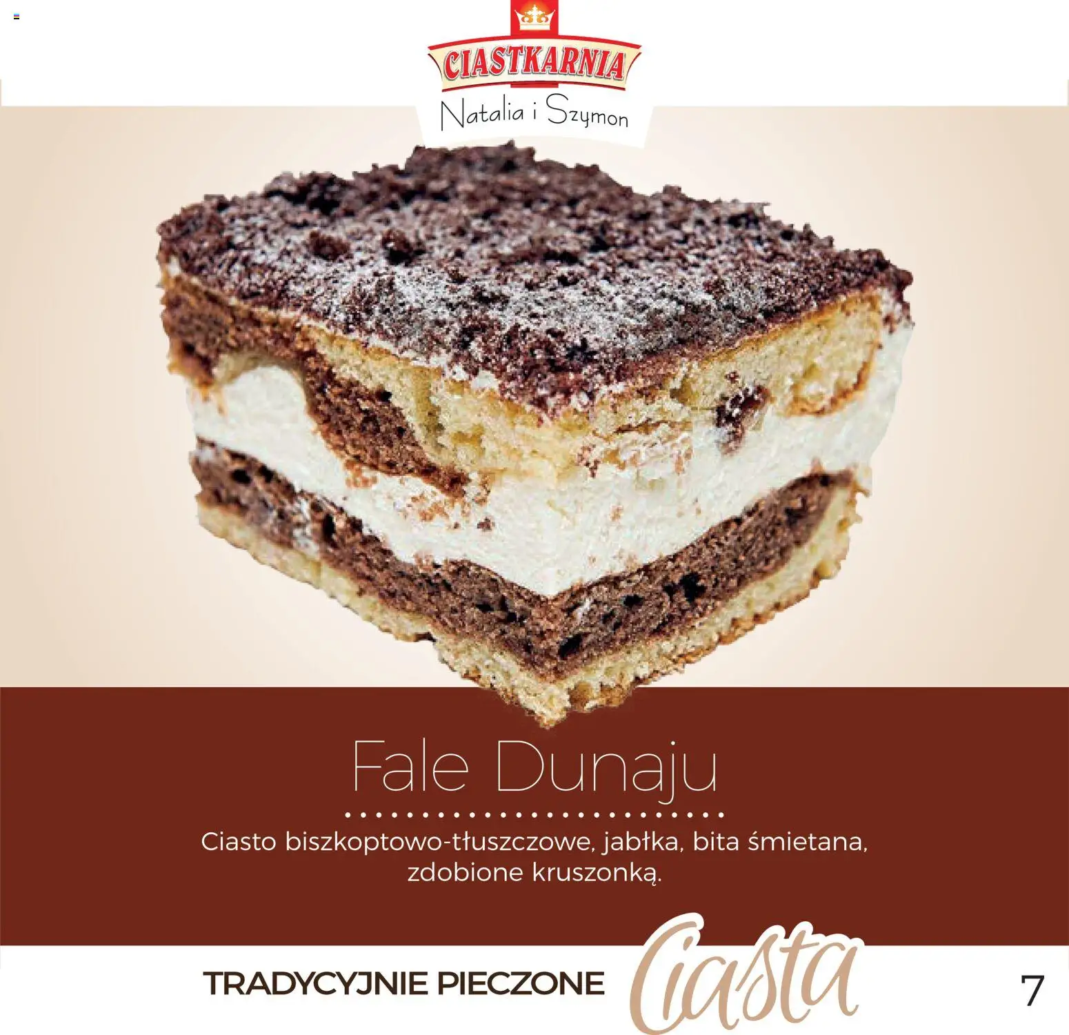 Topaz Gazetka - Ciasta  od 01.12.2025 | Strona: 7 | Produkty: Ciasto