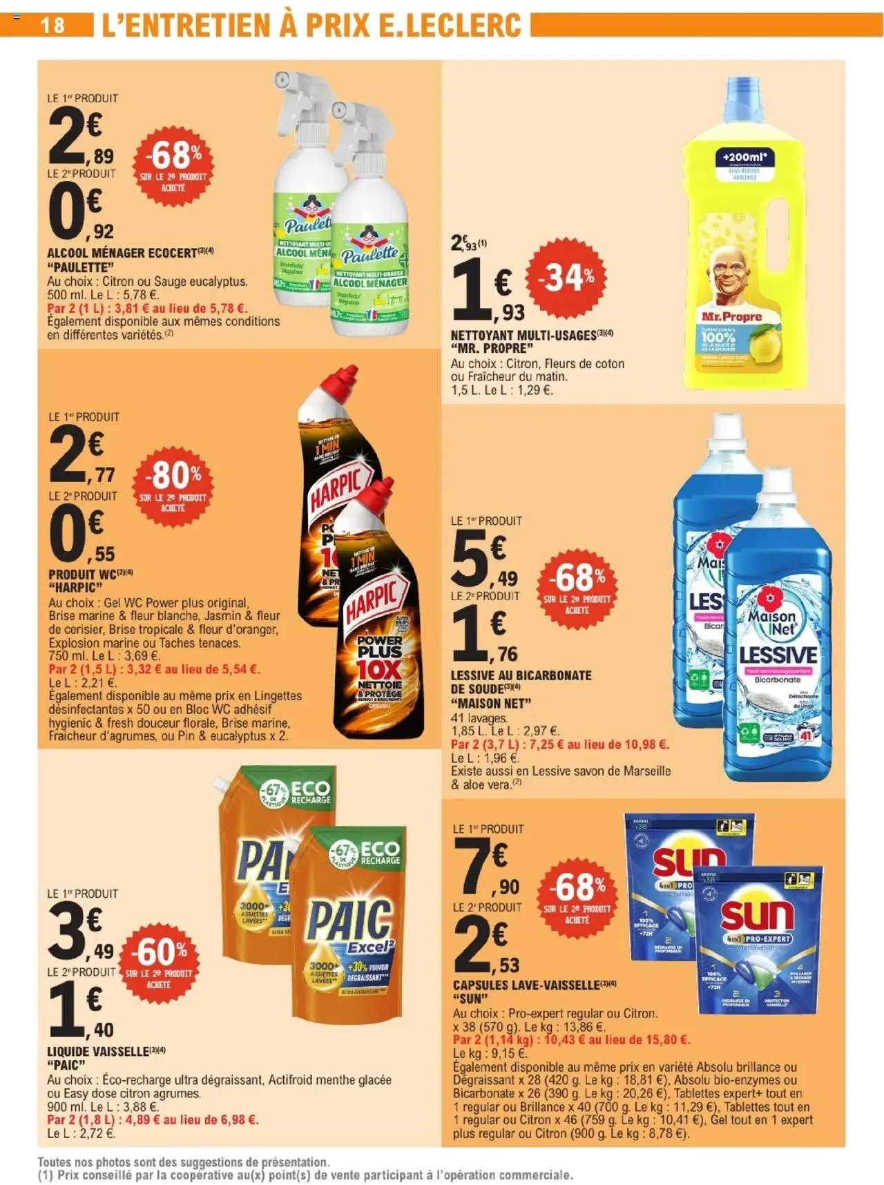  | Page: 18 | Produits: Citron, Savon de marseille, Savon, Détergent