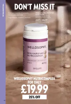 Preview of Oriflame - Offers valid from 15.04.2026 | Page: 118 | Products: Iron