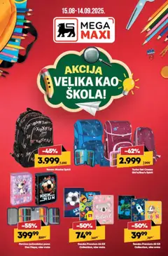 Tempo školski liflet - pregled Tempo kataloga - važi od 15.08.2025