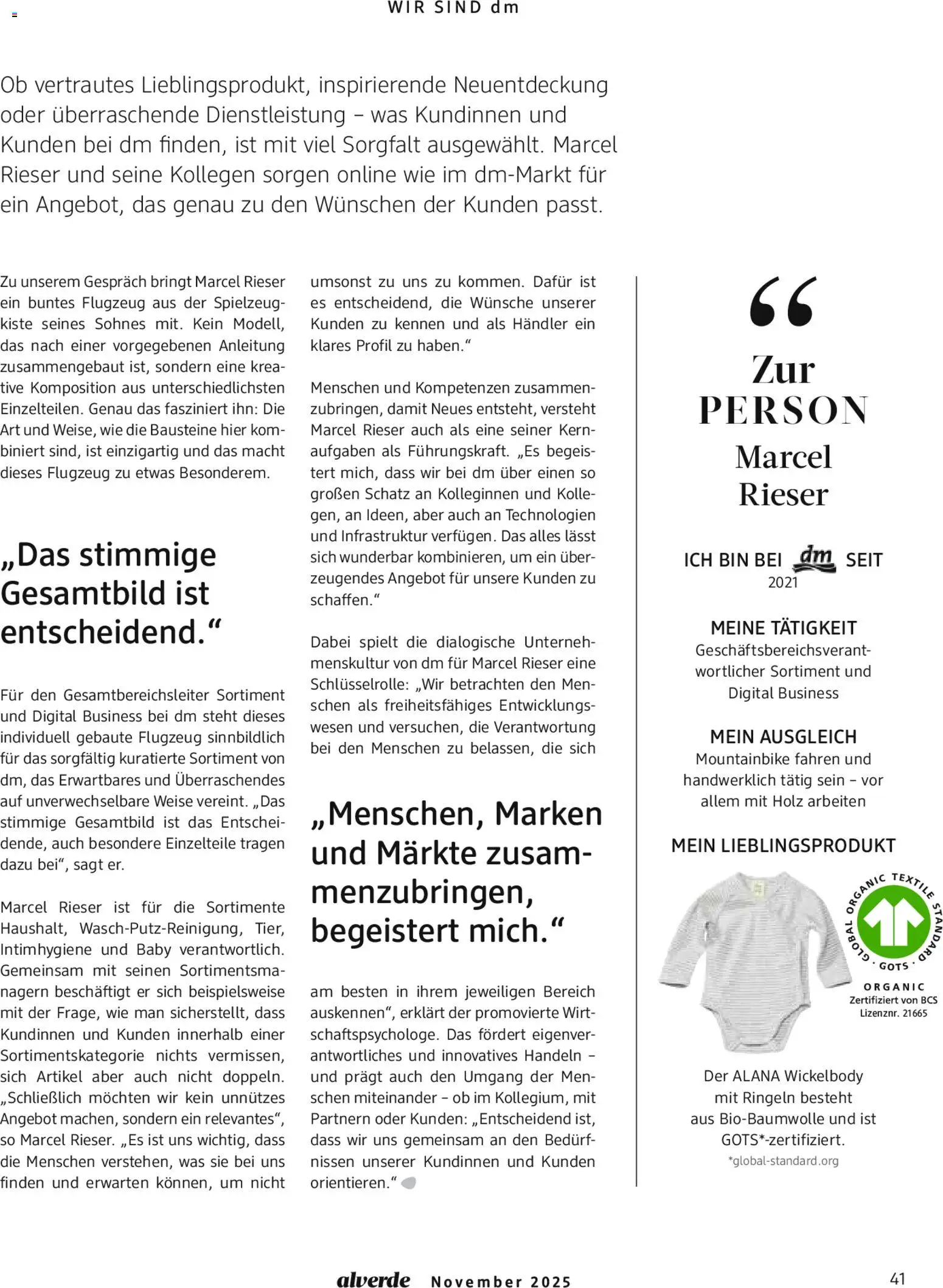 dm drogerie Prospekt 	 – gültig ab 01.11.2025 | Seite: 41