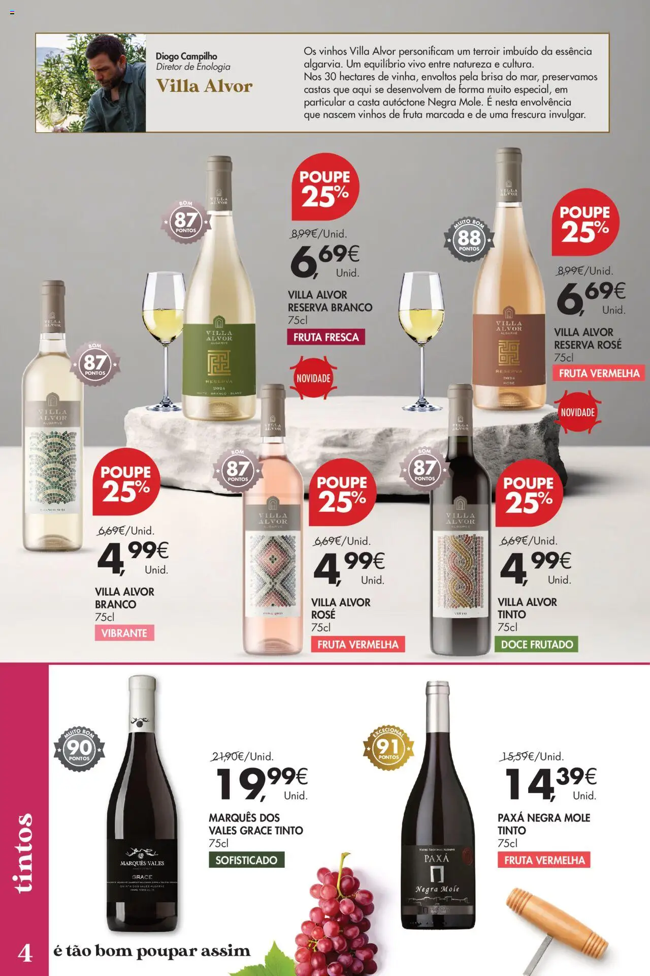 Pingo Doce Vinhos do Algarve │ válido de 07.08.2025 | Página: 4 | Produtos: Vinho
