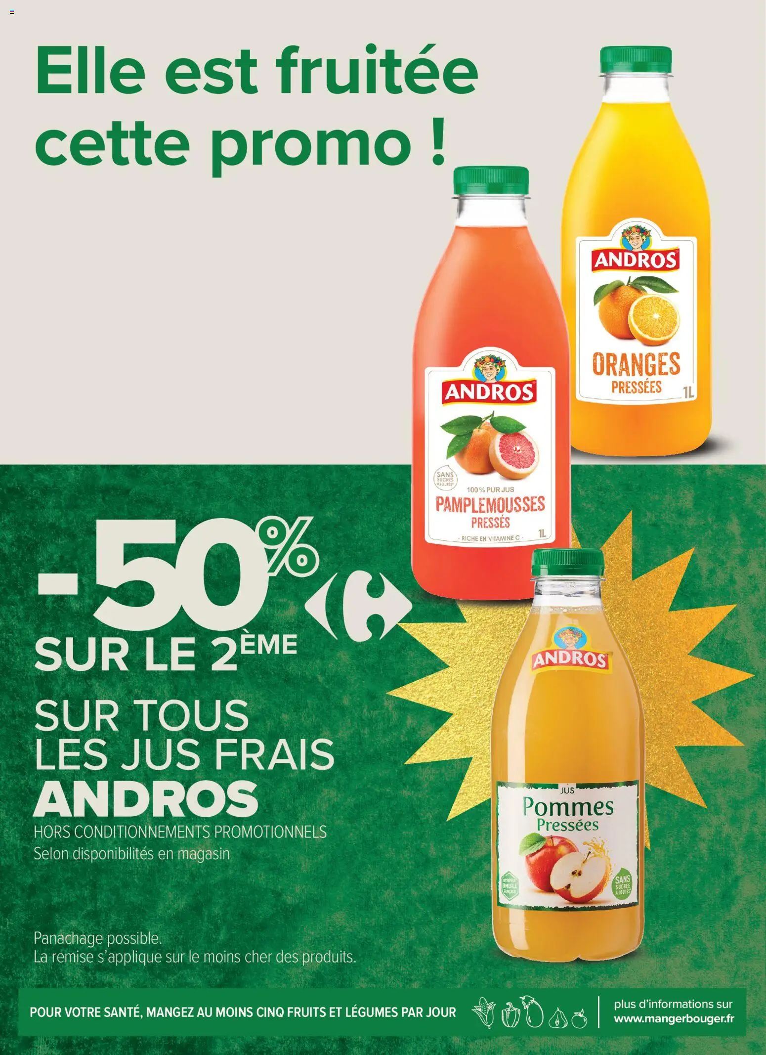 {H1} | Page: 10 | Produits: Jus, Pommes, Oranges