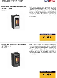 Anteprima del volantino Eurobrico Stufe a Pellet catalogo valido a partire dal 23.07.2025 | Pagina: 30 | Prodotti: Pellet, Stufa a pellet, Stufa