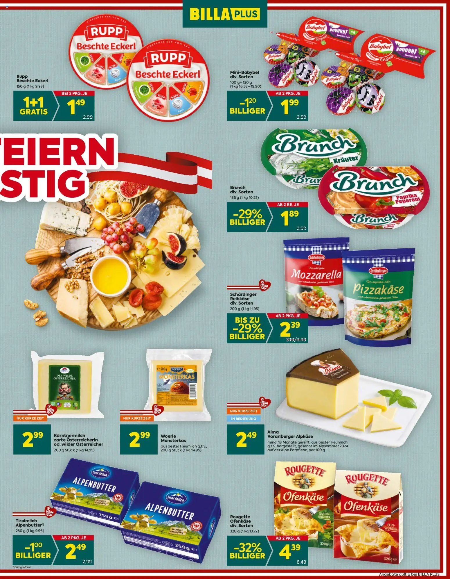 Billa Plus Flugblatt - Tirol gültig ab 23.10.2025 | Seite: 11 | Produkte: Milch