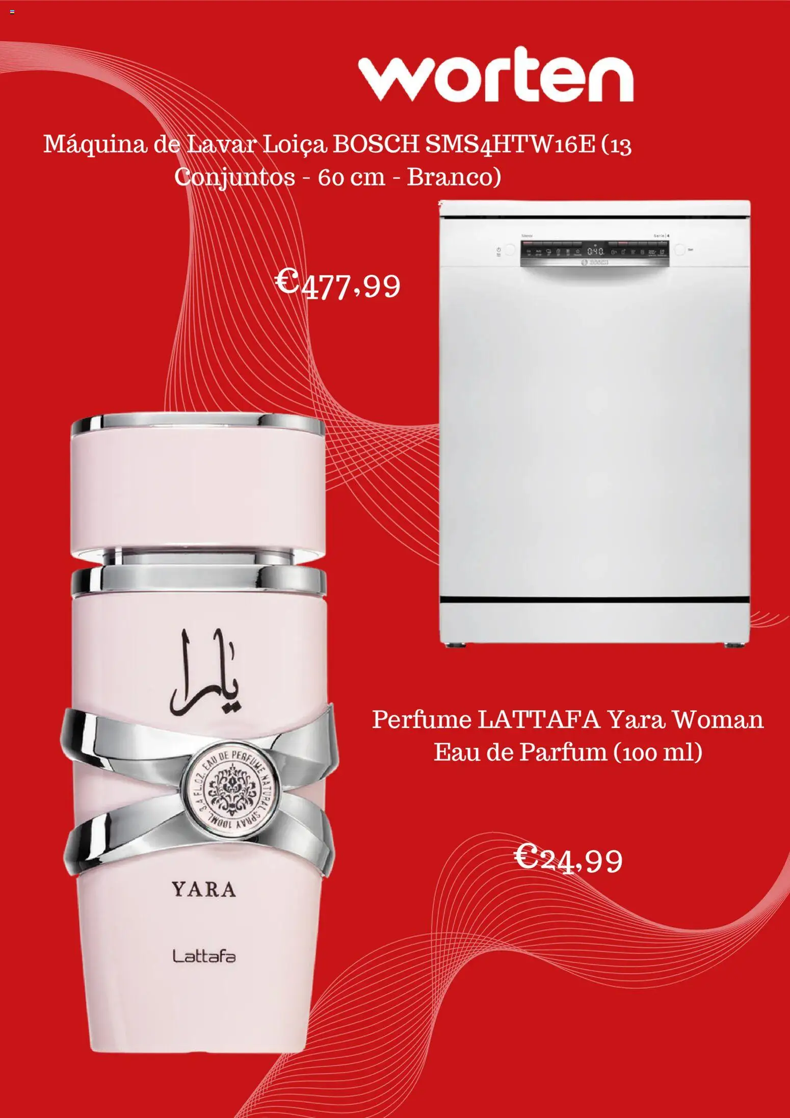 Worten Promoções │ válido de 19.03.2026 | Página: 6 | Produtos: Máquina de lavar, Perfume