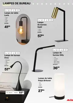 Mr Bricolage folder / publicité - Voorbeeld van een folder van Mr Bricolage, geldig van 11.11.2025 | Pagina: 40 | Producten: Bureau