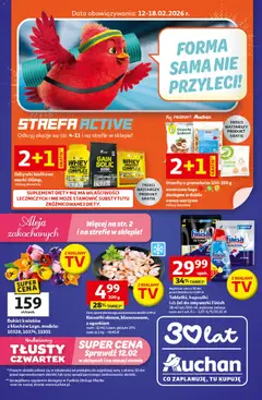 Pogląd oferty "Auchan Gazetka - 30 Lat Hipermarket" - ważna od 12.02.2026