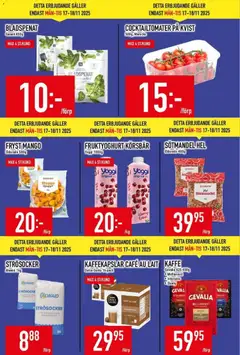Matdax - erbjudanden - Förhandsvisning av reklamblad från butik Matdax aktuell från 17.11.2025 | Sida: 2 | Produkter: Galler, Kaffe, Körsbär, Yoggi