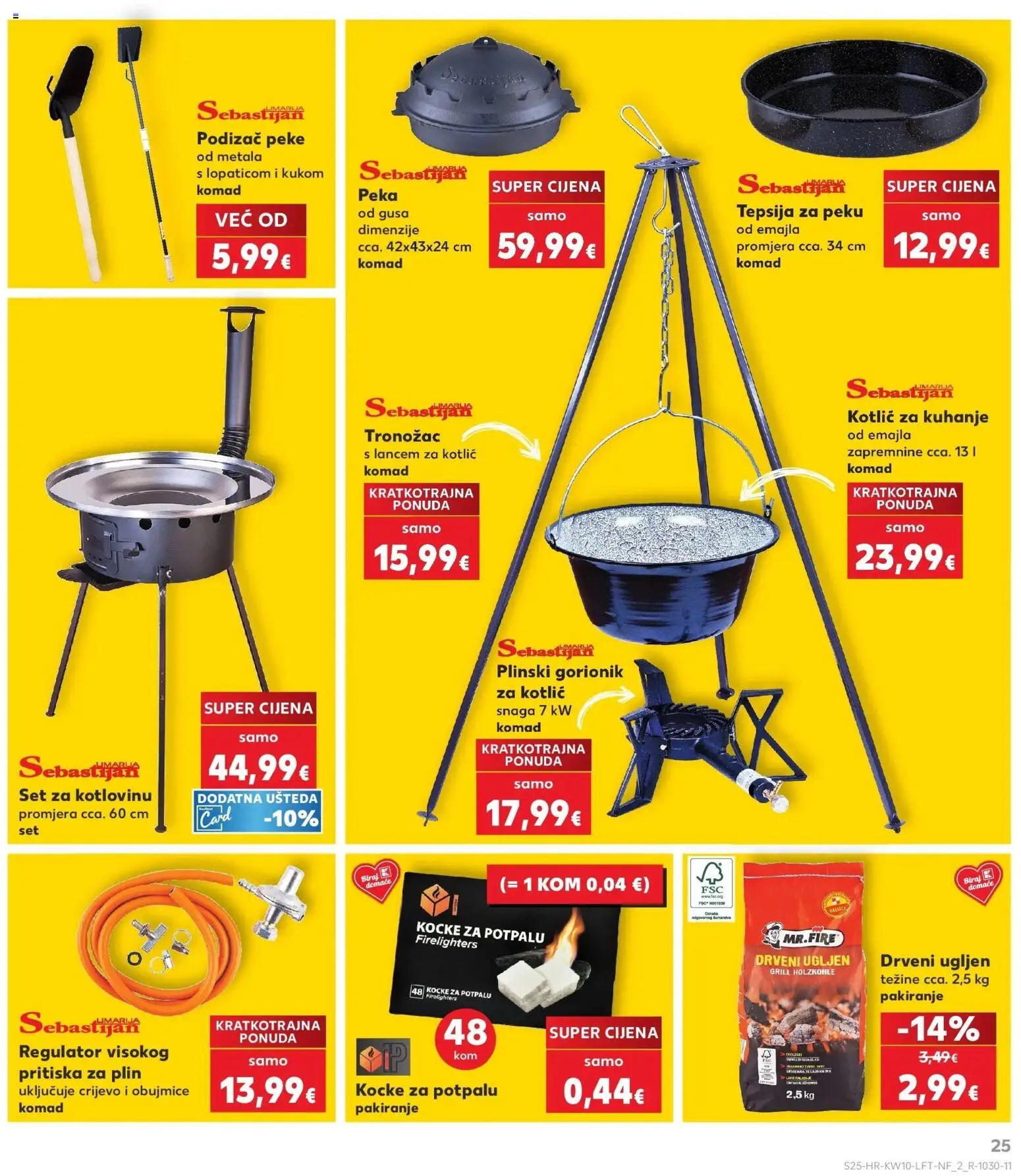 Kaufland katalog | vrijedi od 04.03.2026 | Stranica: 25 | Proizvodi: Kocke za potpalu