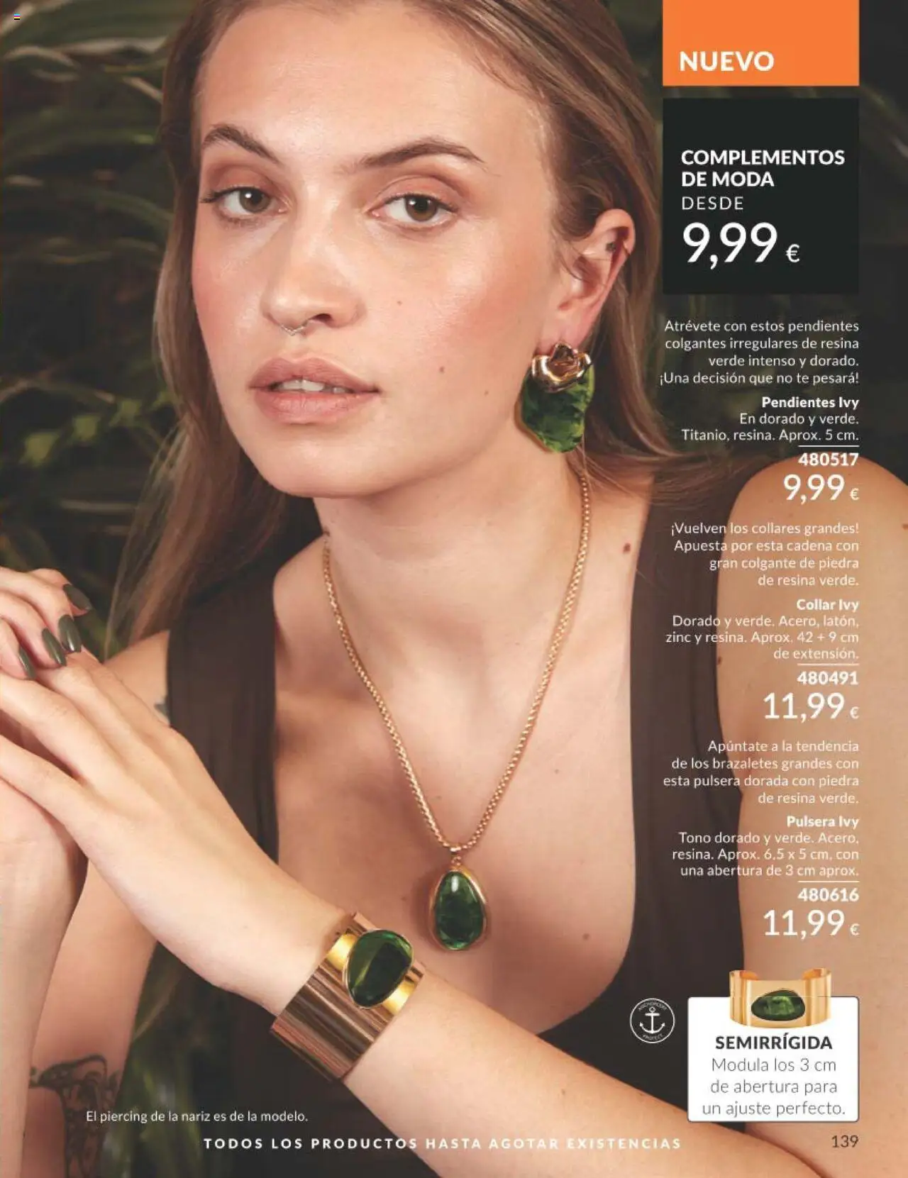 Catálogo AVON campaña 7 │ válido desde el 01.07.2025 | Página: 139 | Productos: Pendientes, Té