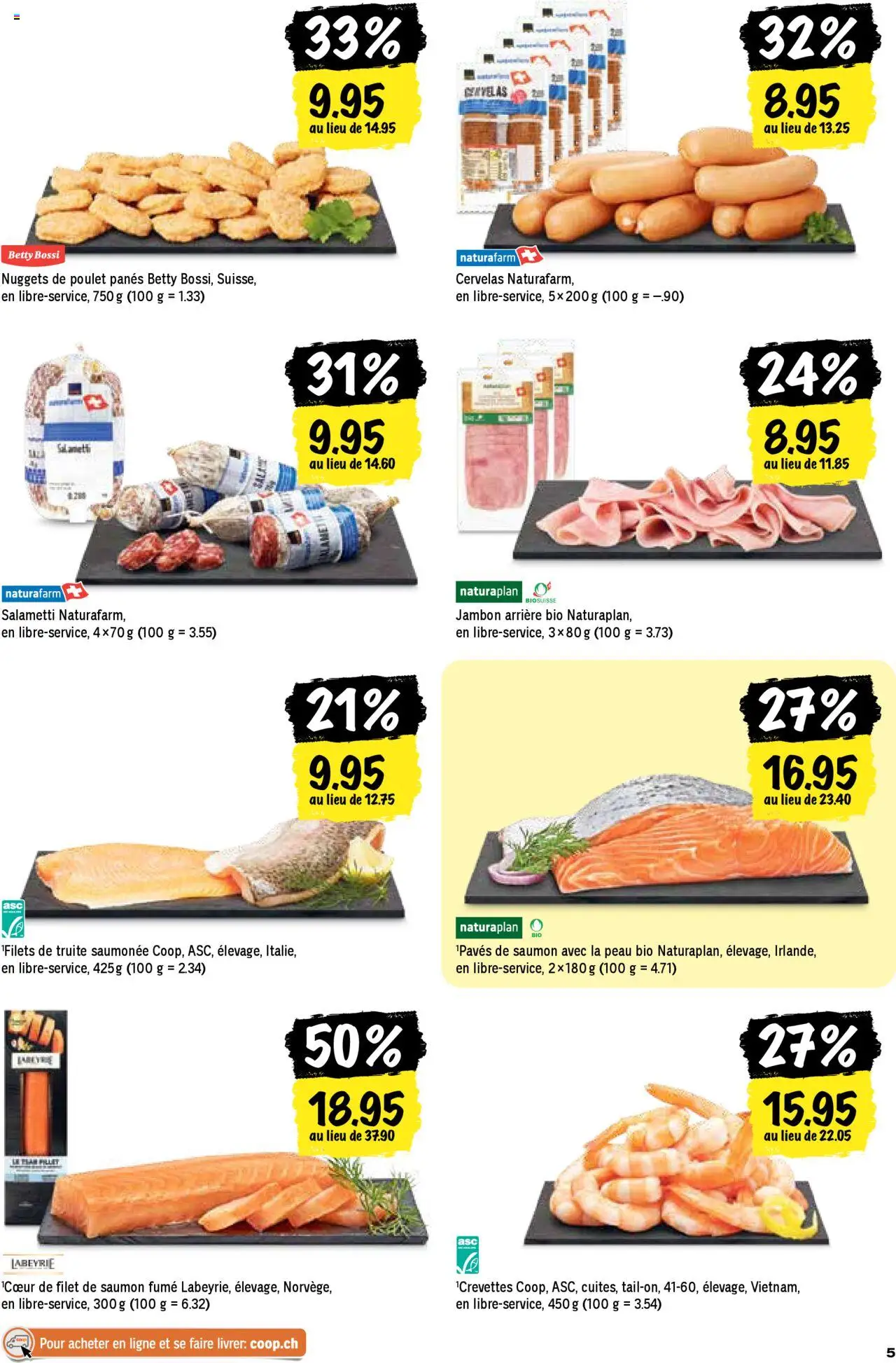 Coop - Les actions de la semaine ab 28.08.2025 | Seite: 5 | Produkte: Salami