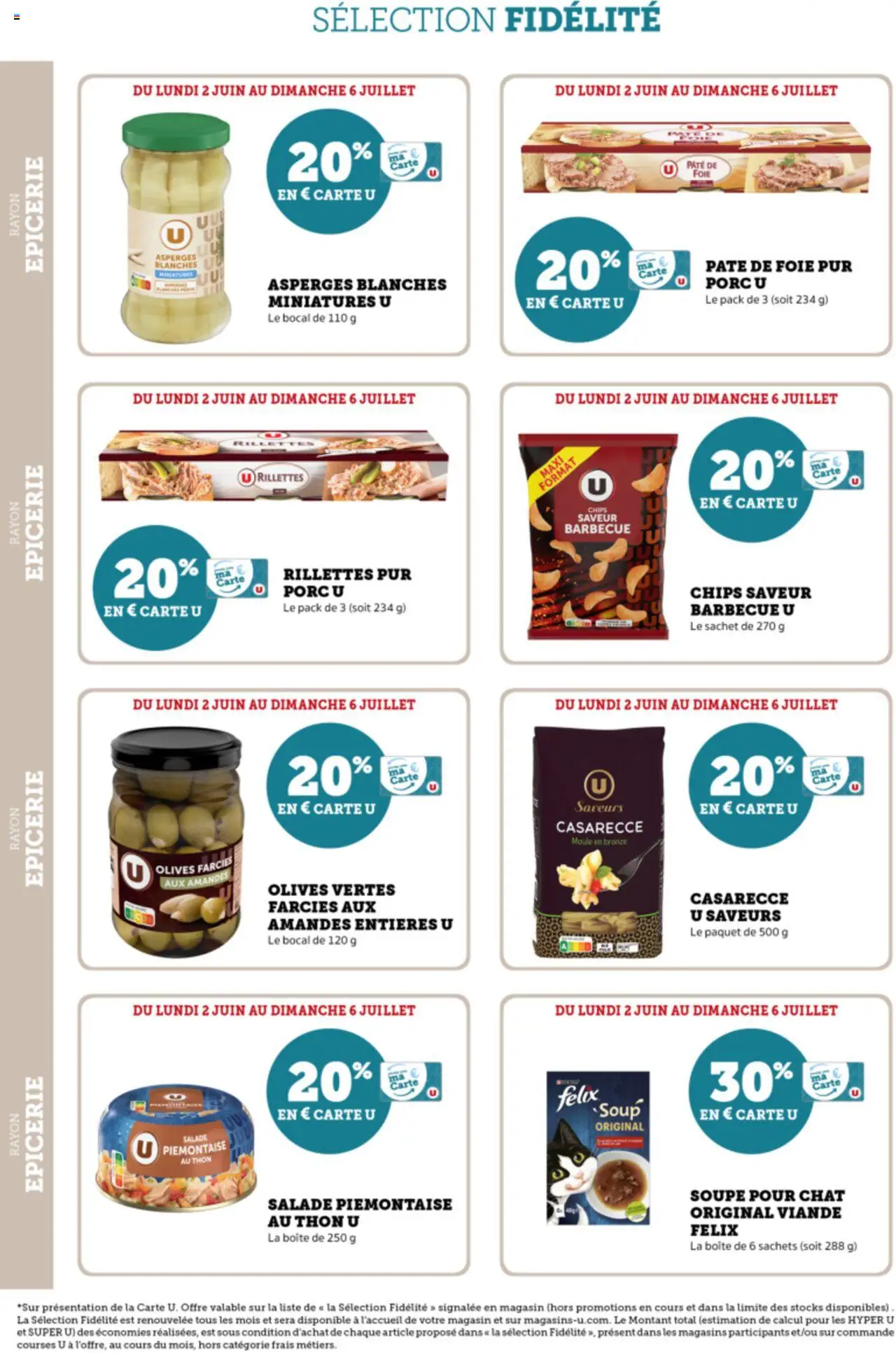  | Page: 22 | Produits: Olives, Viande, Chips, Amandes