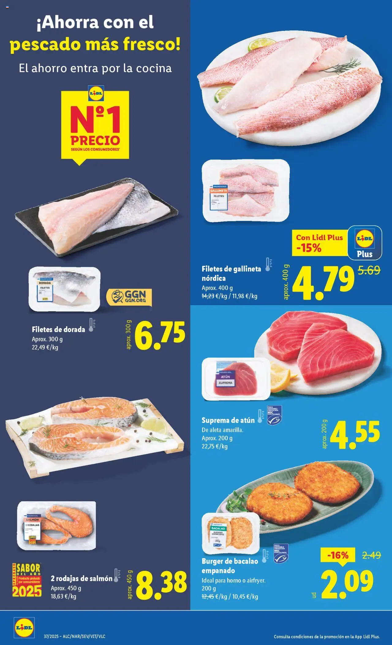 Lidl folleto │ válido desde el 08.09.2025 | Página: 14 | Productos: Pescado, Horno, Cocina
