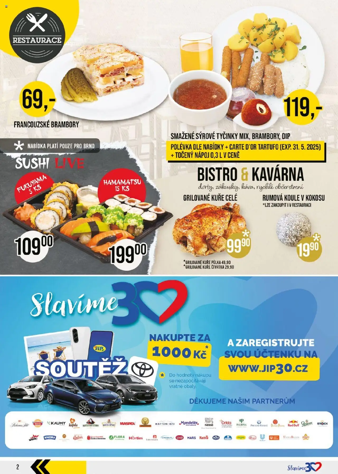 Jip leták od 28.05.2025 | Strana: 2 | Produkty: Rum, Mattoni, Kuře, Flora
