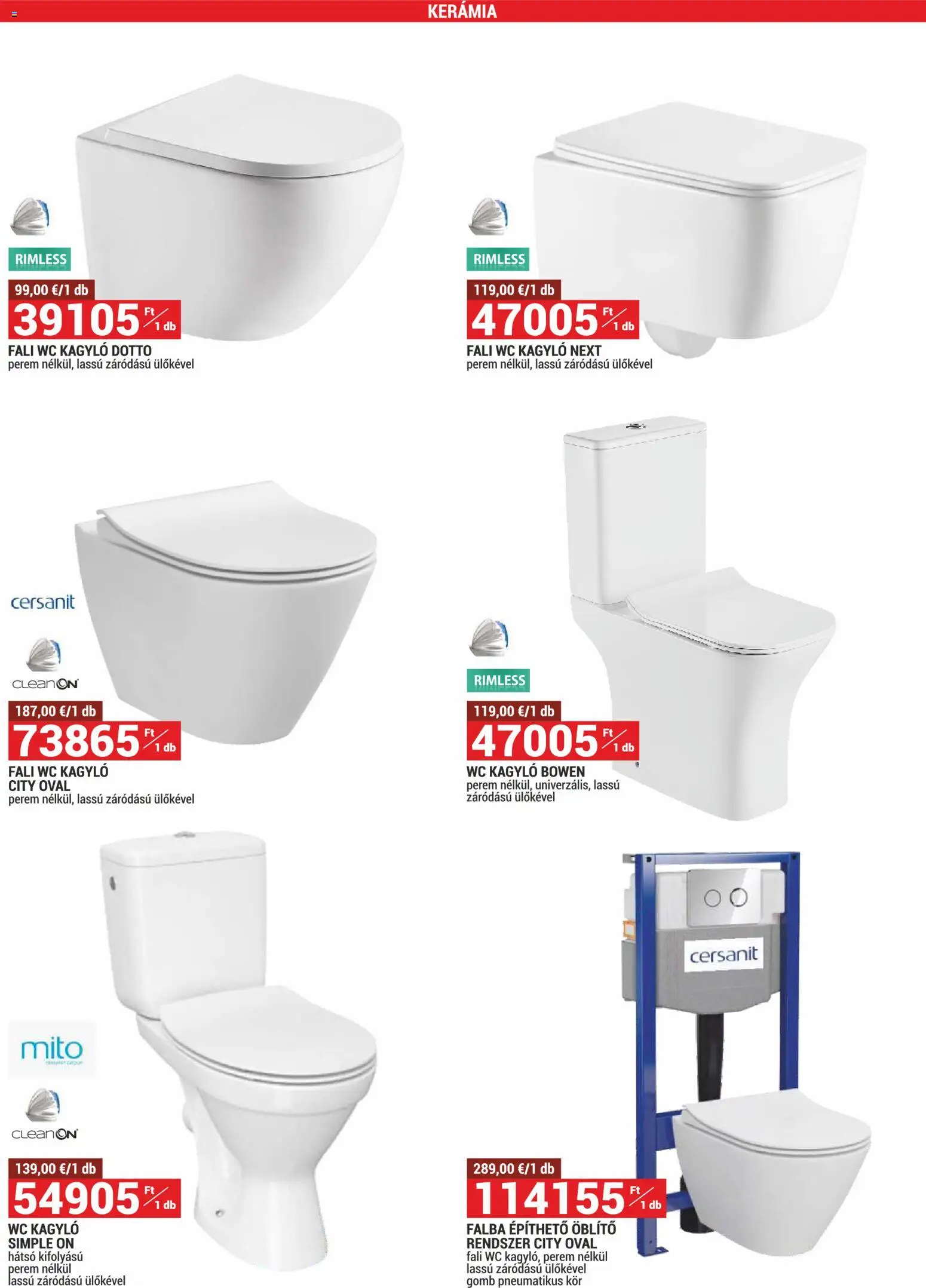 Merkury Market akciós ujság - amely érvényes a következő dátumtól: 01.11.2025 | Oldal: 38 | Termékek: Öblítő, WC