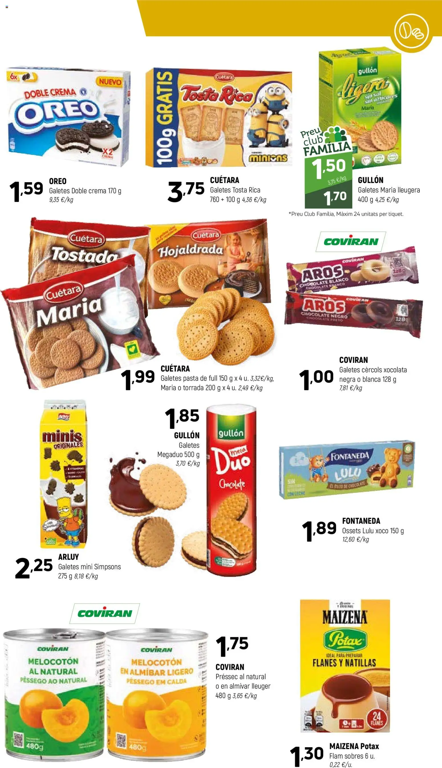 Coviran - Barcelona │ válido desde el 18.11.2025 | Página: 17 | Productos: Chocolate, Pasta, Crema