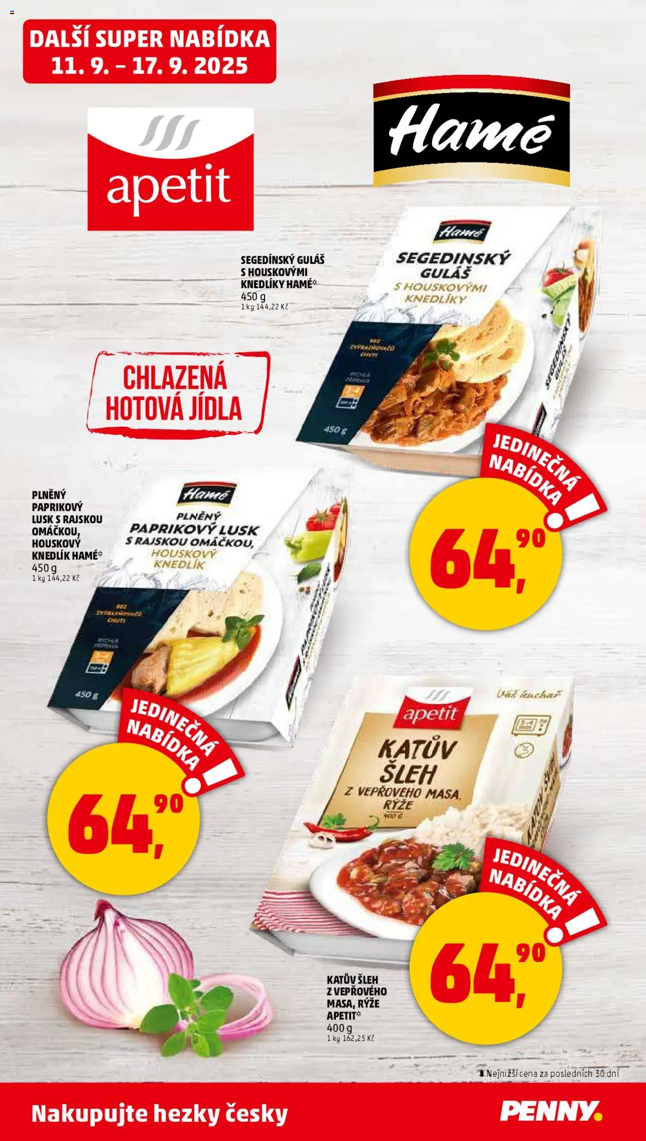 Penny Market leták - Čtvrtečník od 11.09.2025 | Strana: 30 | Produkty: Rýže, Hotová jídla, Guláš