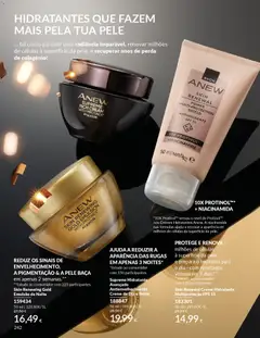 Pré-visualização Supreme Hidratante Avançado Antienvelhecimento Creme de Dia e Noite, Ajuda a reduzir a aparência das rugas em apenas 3 noites. válido de 01.11.2025 | Página: 242 | Produtos: Creme