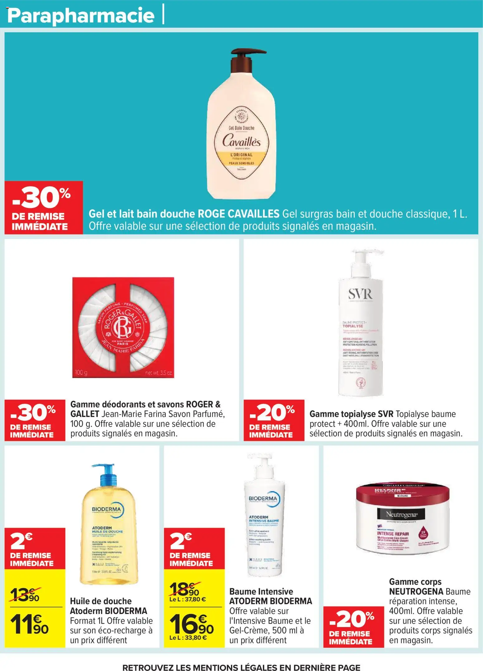 {H1} | Page: 63 | Produits: Savon, Lait, Huile, Crème