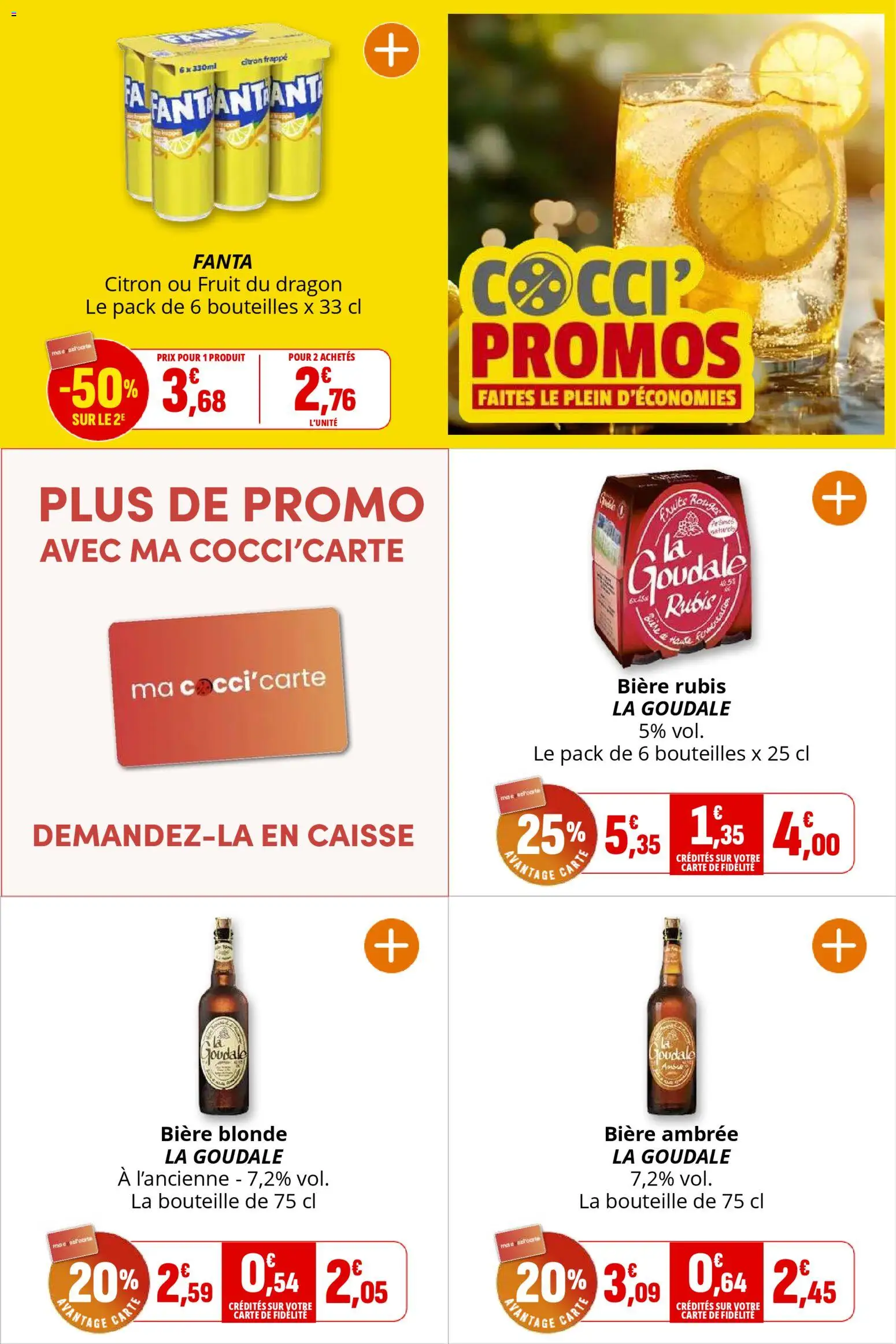 {H1} | Page: 30 | Produits: Goudale, Citron, Bière blonde, Bière