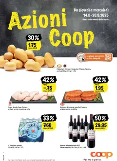 Vorschau von dem Prospekt - Coop - Una settimana di azioni ab 14.08.2025