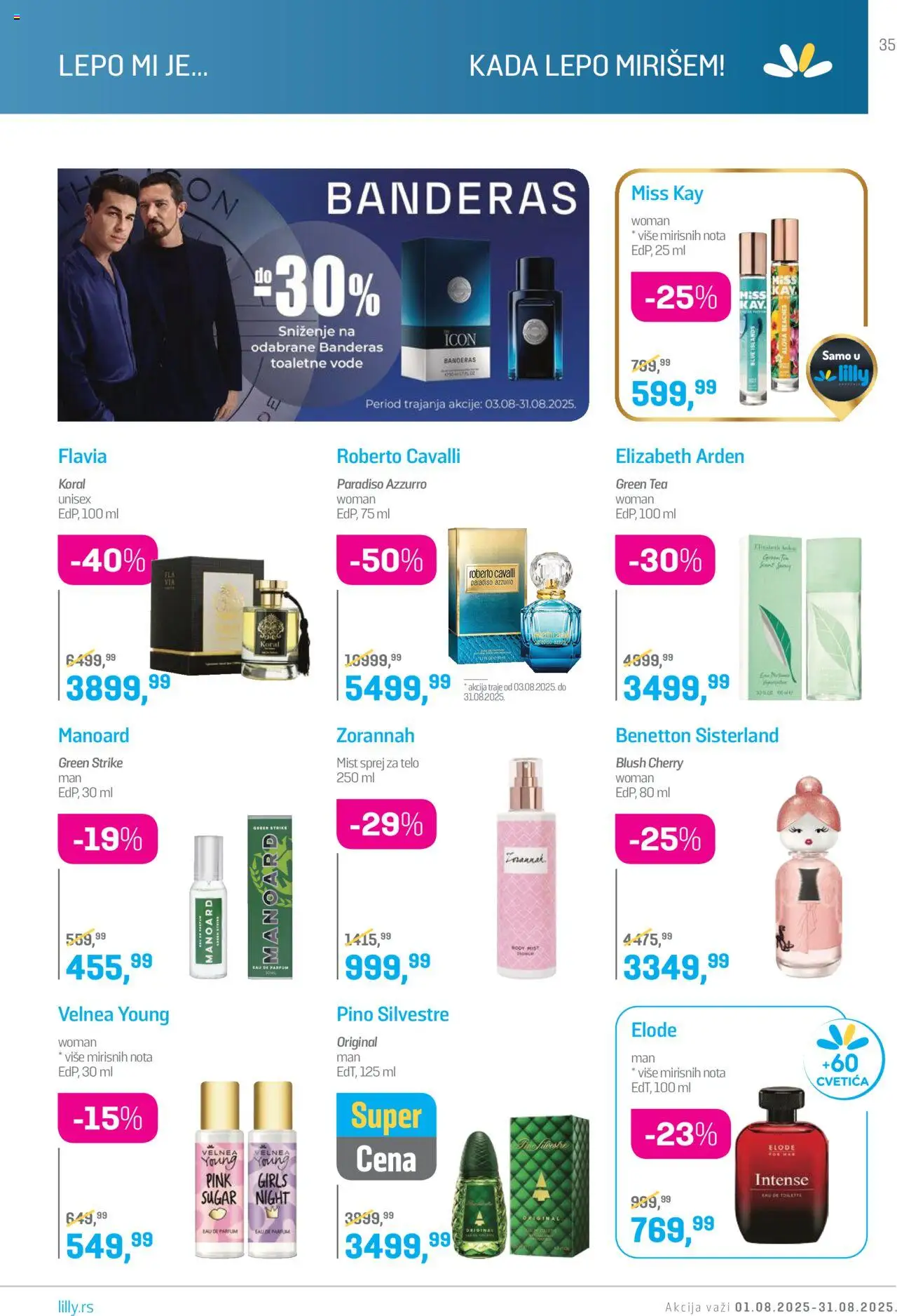 Lilly drogerie katalog - važi od 01.08.2025 | Strana: 35