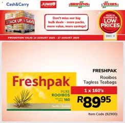 Preview of Jumbo specials valid from 14.08.2025