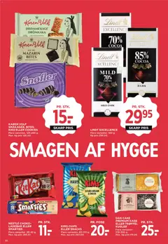 Meny - Tilbudsavis gyldig fra 20.02.2026 | Side: 30 | Produkter: Chokoladekage, Chips, Cookies