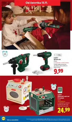 Lidl - Božićna ponuda igračaka - Pregled kataloga iz trgovine Lidl, vrijedi od 06.11.2025 | Stranica: 11