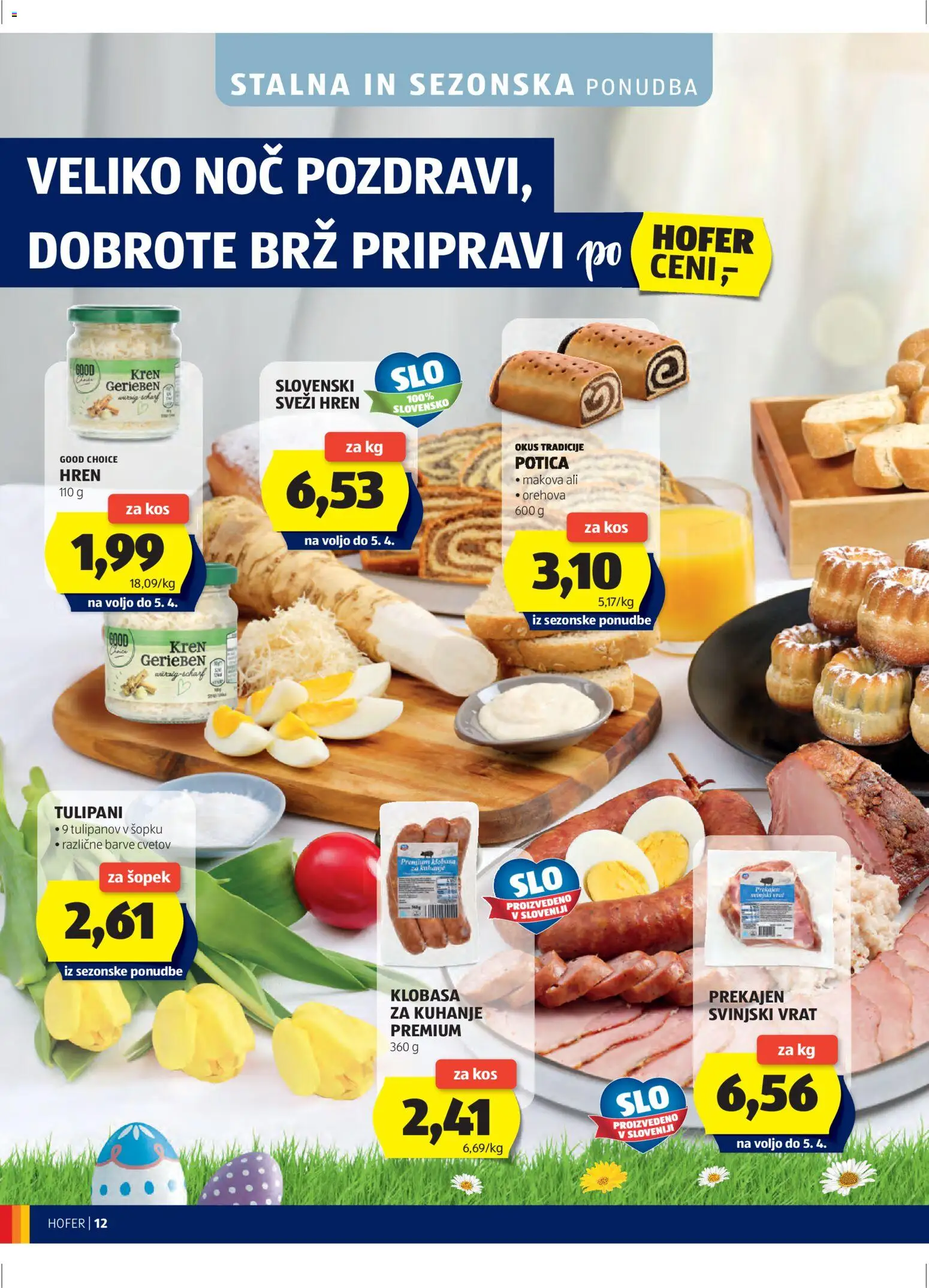 Hofer SI katalog | vrijedi od 01.04.2026 | Stranica: 12