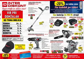 Inter Diskont katalog akcije – veljaven od 31.03.2026