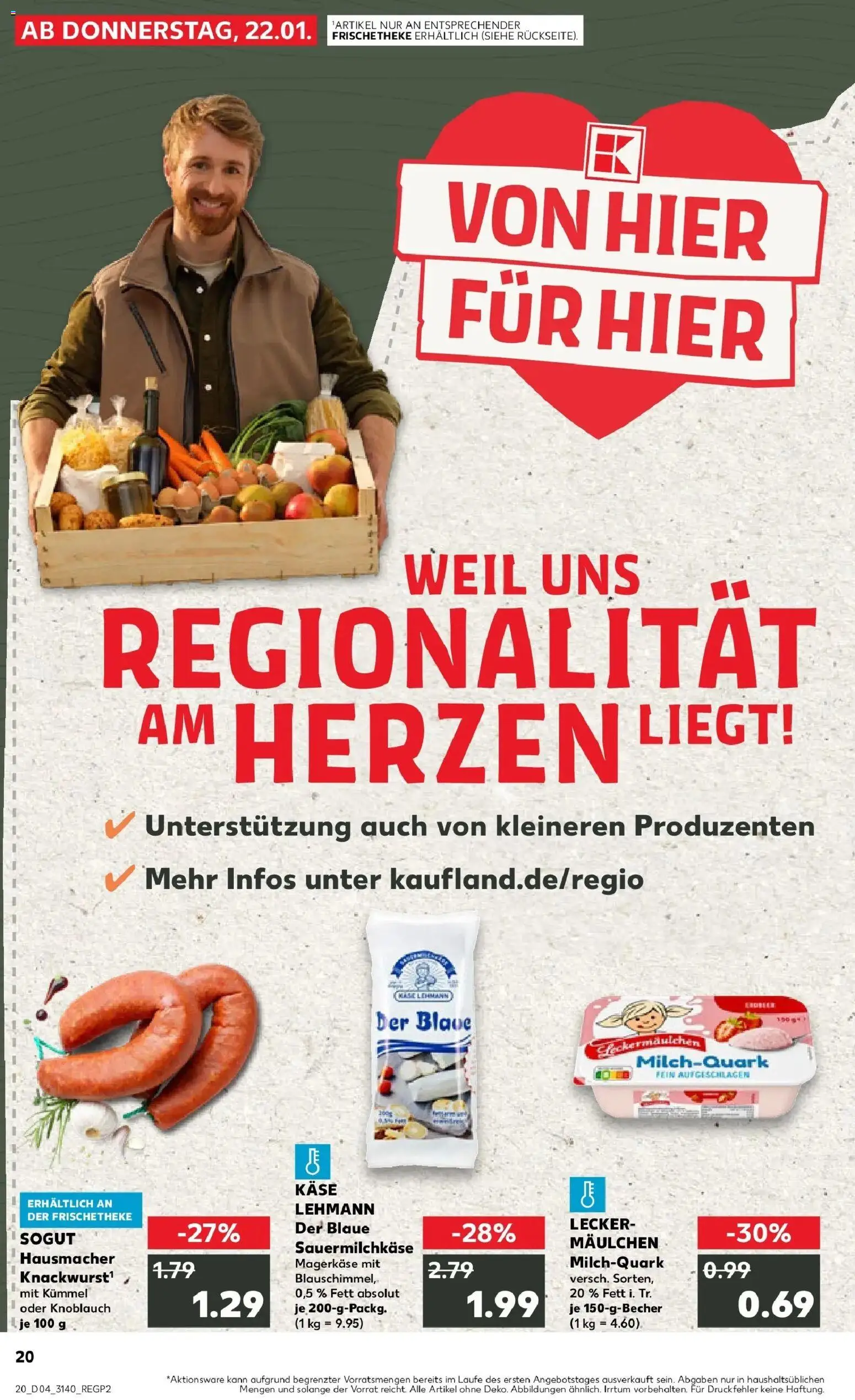 Kaufland prospekt Taucha	 – gültig ab 25.01.2026 | Seite: 20
