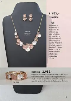 Katalógus Betly - Válogatás - amely érvényes a következő dátumtól: 26.08.2025 | Oldal: 5 | Termékek: Karkötő