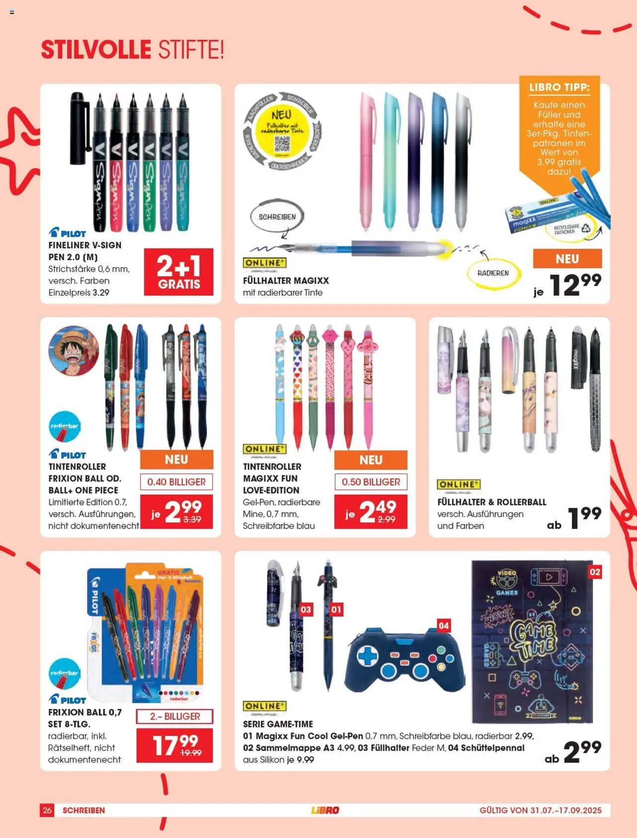 Libro Schulkatalog gültig ab 31.07.2025 | Seite: 26 | Produkte: Video