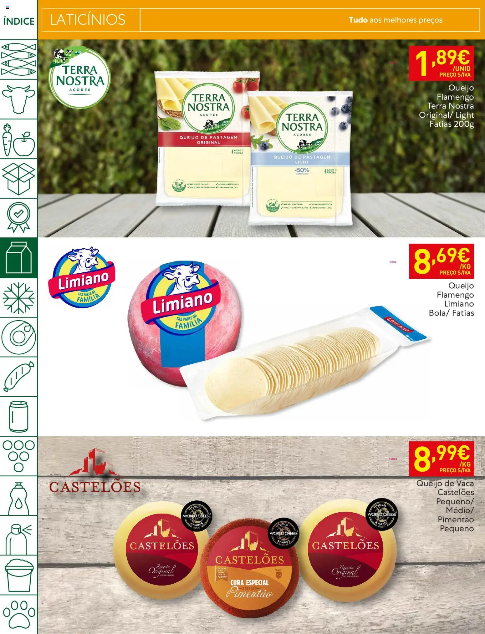 Recheio folheto │ válido de 13.01.2026 | Página: 16 | Produtos: Pimentão, Queijo