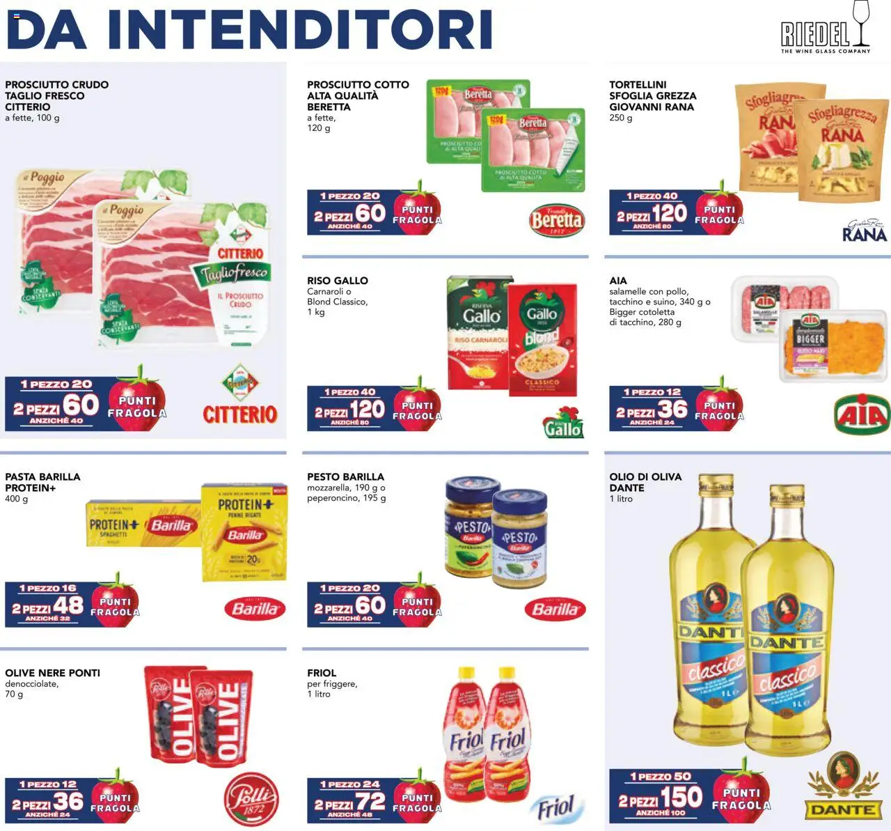 Volantino Esselunga S del 09.10.2025 | Pagina: 23 | Prodotti: Riso Carnaroli, Riso, Olio, Olive