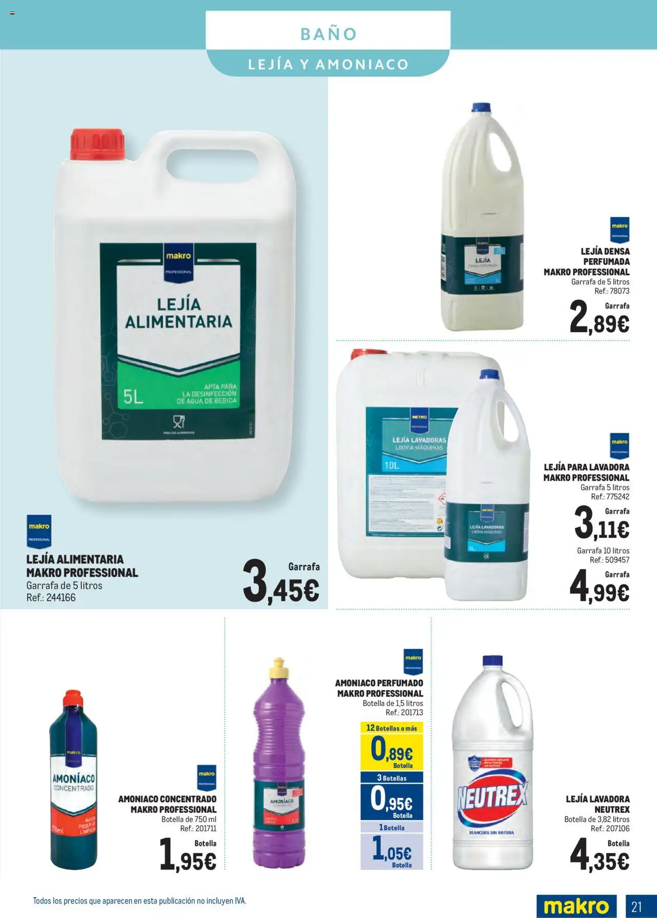 Makro - Especial Limpieza Norte II │ válido desde el 01.09.2025 | Página: 21 | Productos: Lavadora, Baño