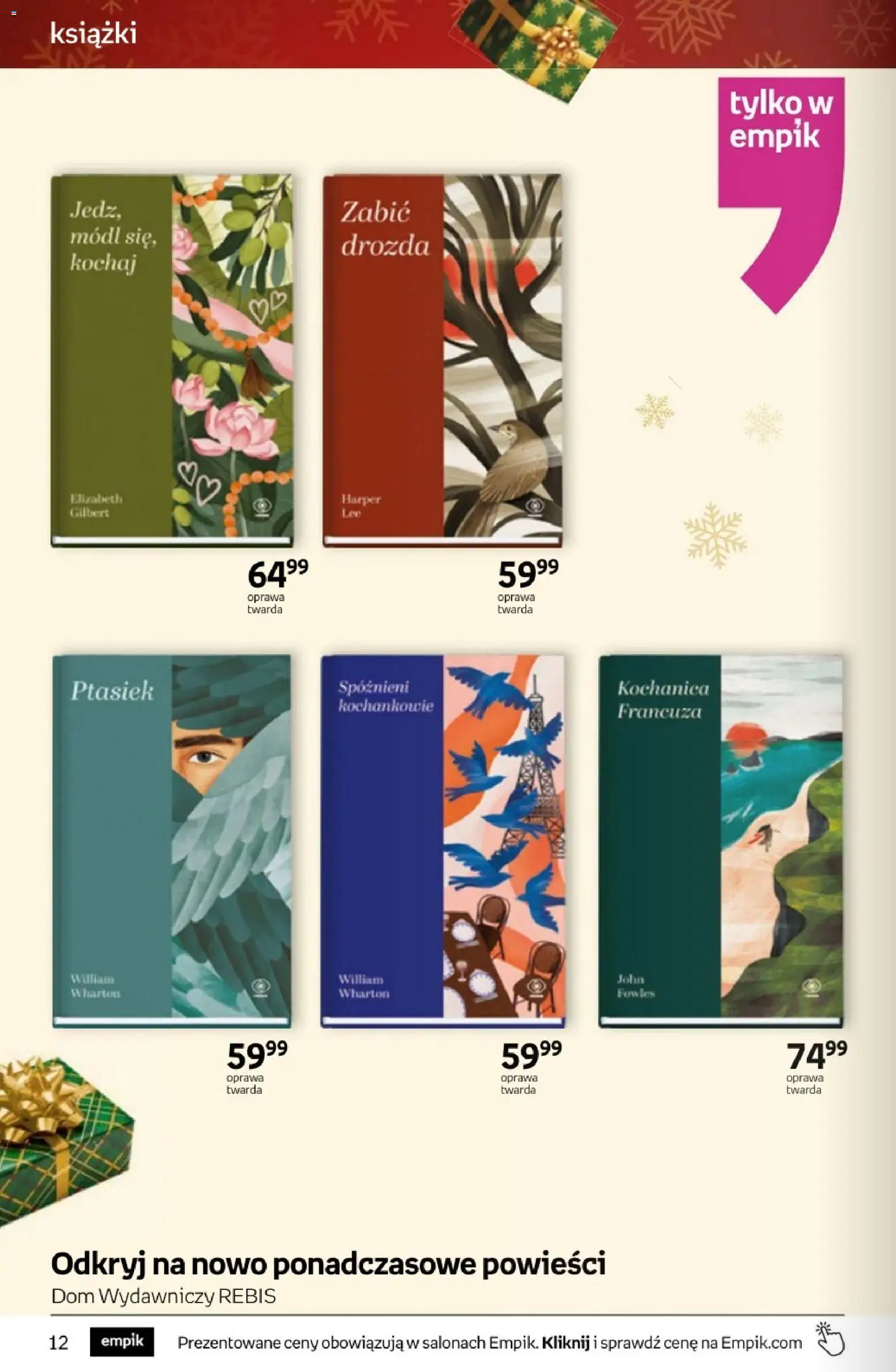 Empik Black Friday od 12.11.2025 | Strona: 12 | Produkty: Książki