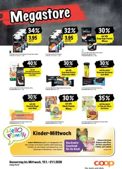 Coop High Protein Whey Protein Vanille, Fairtrade Max Havelaar, 750 g ab 15.01.2026 gültig | Seite: 28 | Produkte: Schokolade