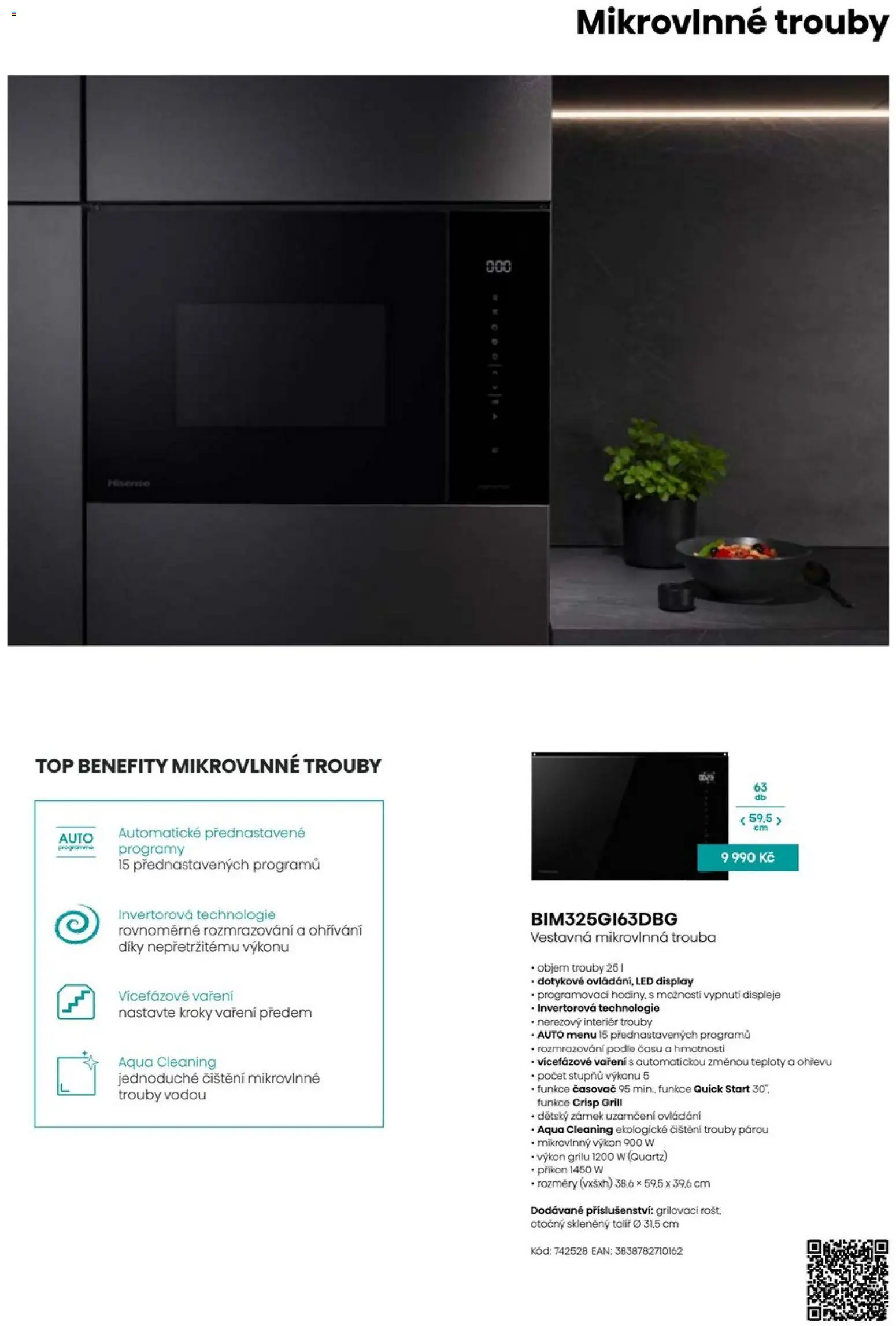 XXXLutz leták - Hisense 2025 od 01.09.2025 | Strana: 7 | Produkty: Mikrovlnná trouba, Talíř, Časovač, LED