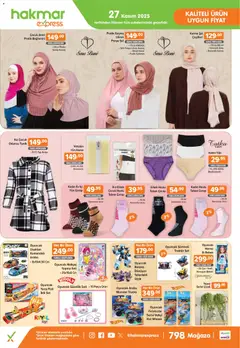 27.11.2025 tarihinden itibaren geçerli olan Hakmar Express kataloğu önizlemesi | Sayfa: 2
