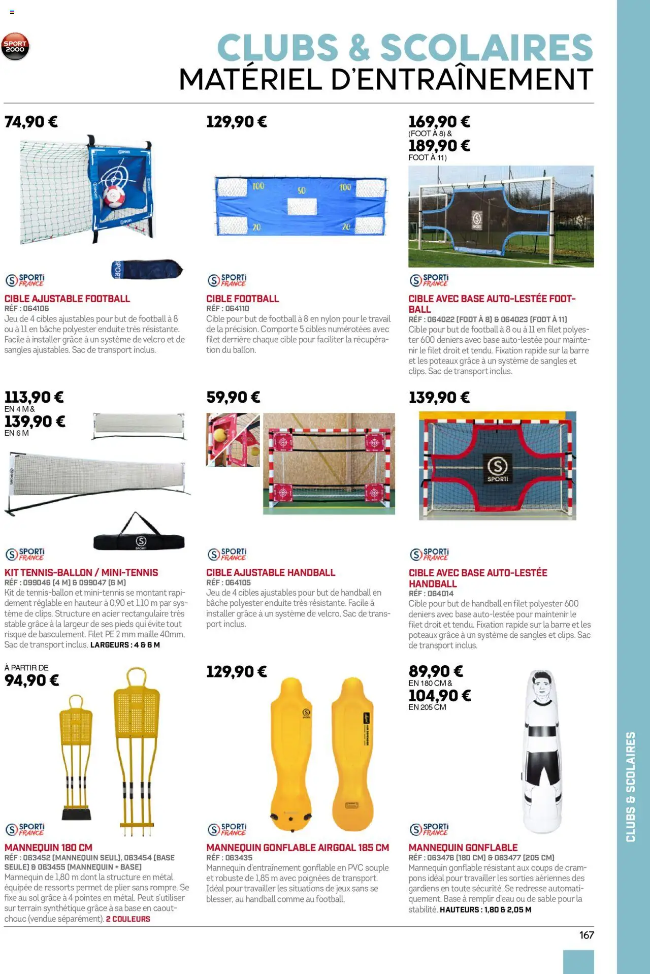  | Page: 167 | Produits: Sac, Base, Poignées, Jeux