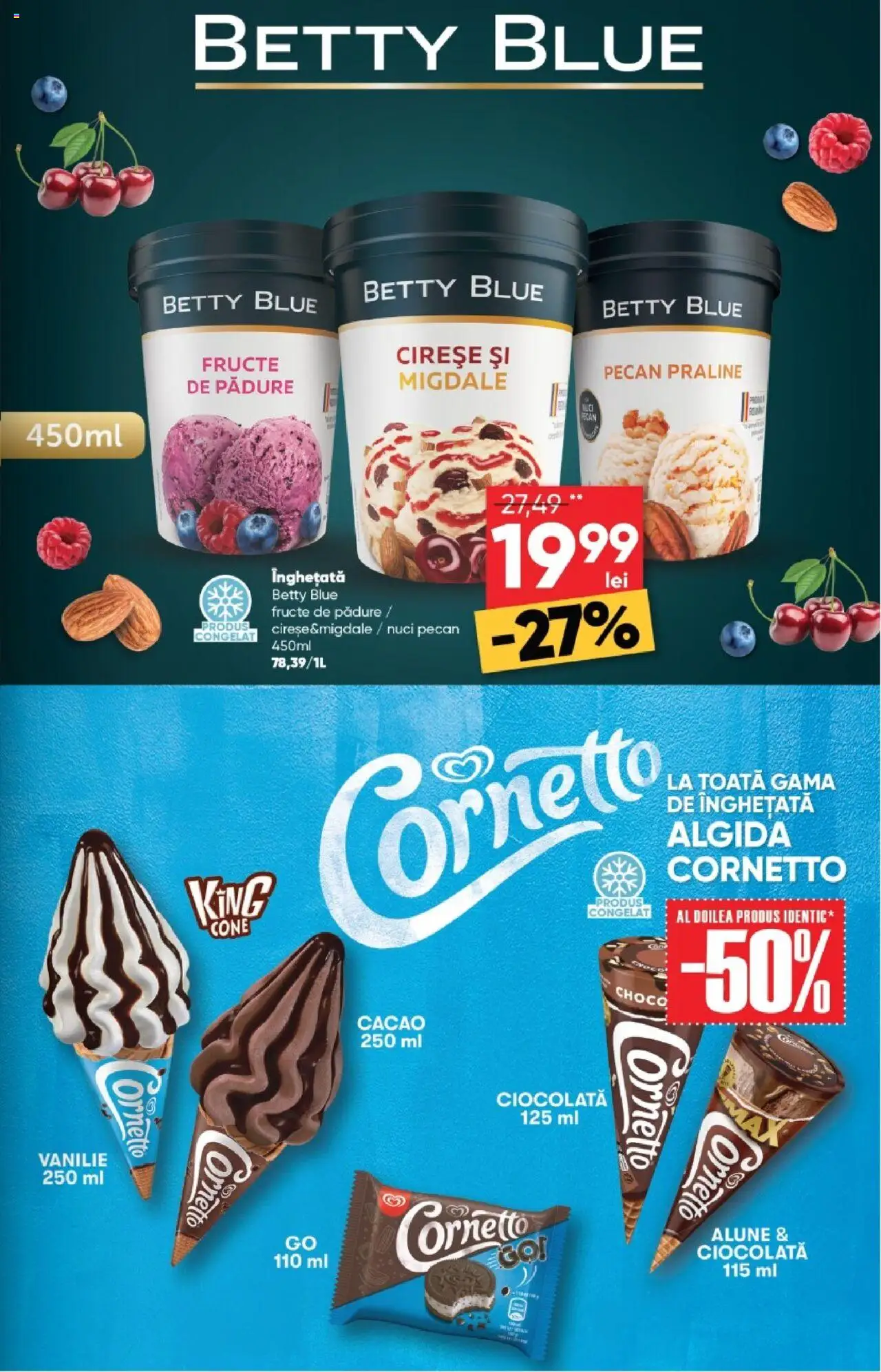 Catalog Profi Super – valabil de la 06.08.2025 | Pagină: 17 | Produse: Migdale, Ciocolată, Înghețată, Fructe