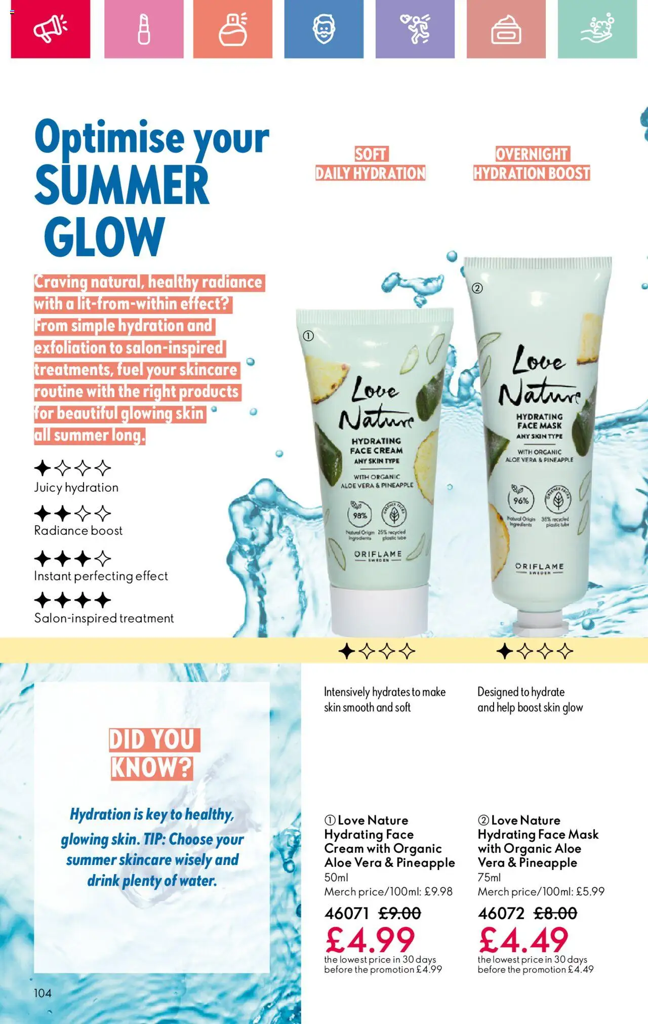  | Page: 104 | Products: Mask, Pineapple, Cream